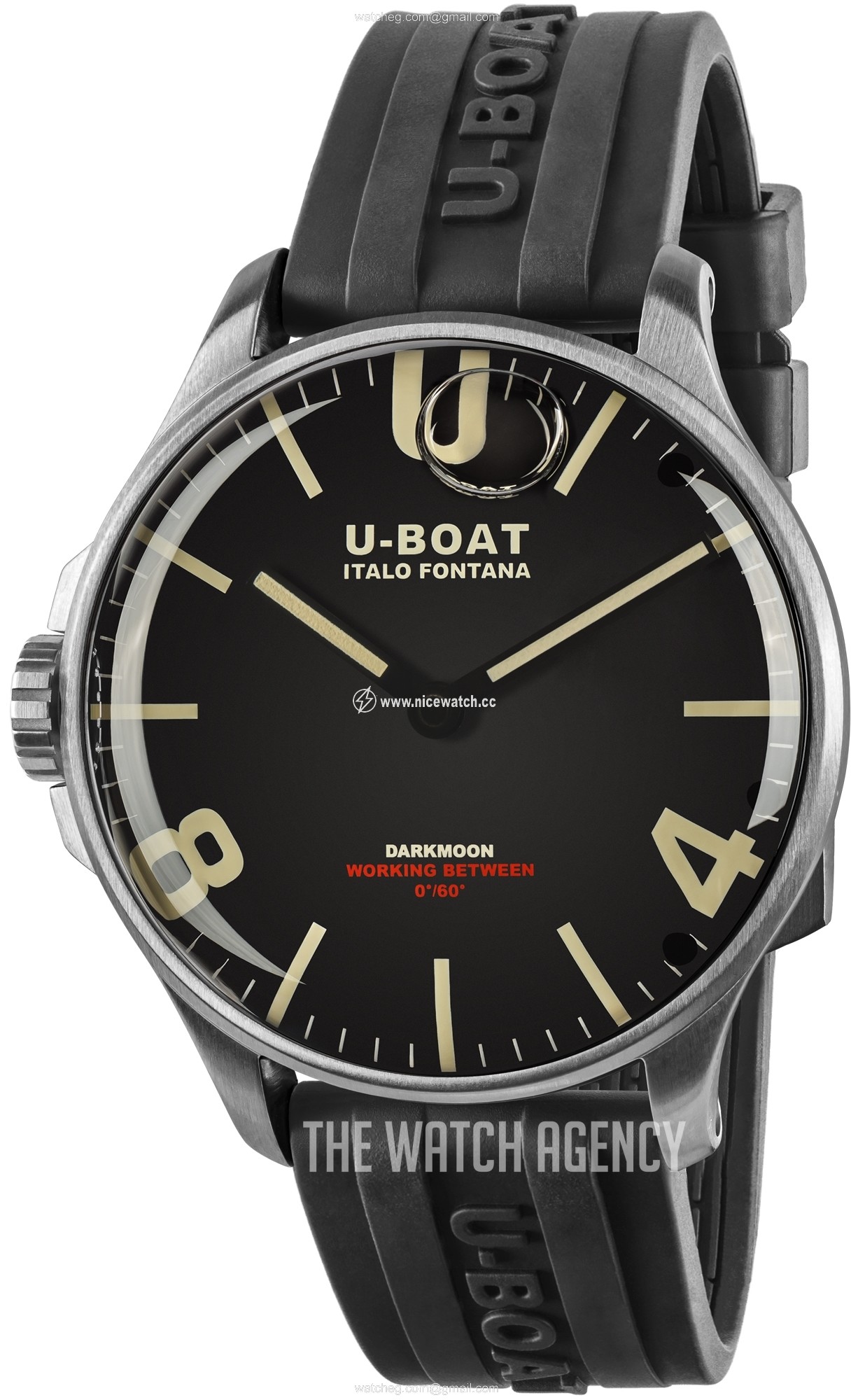 U-Boat Darkmoon Quartz (battery powered) Men's Dress / Sport 8463/B