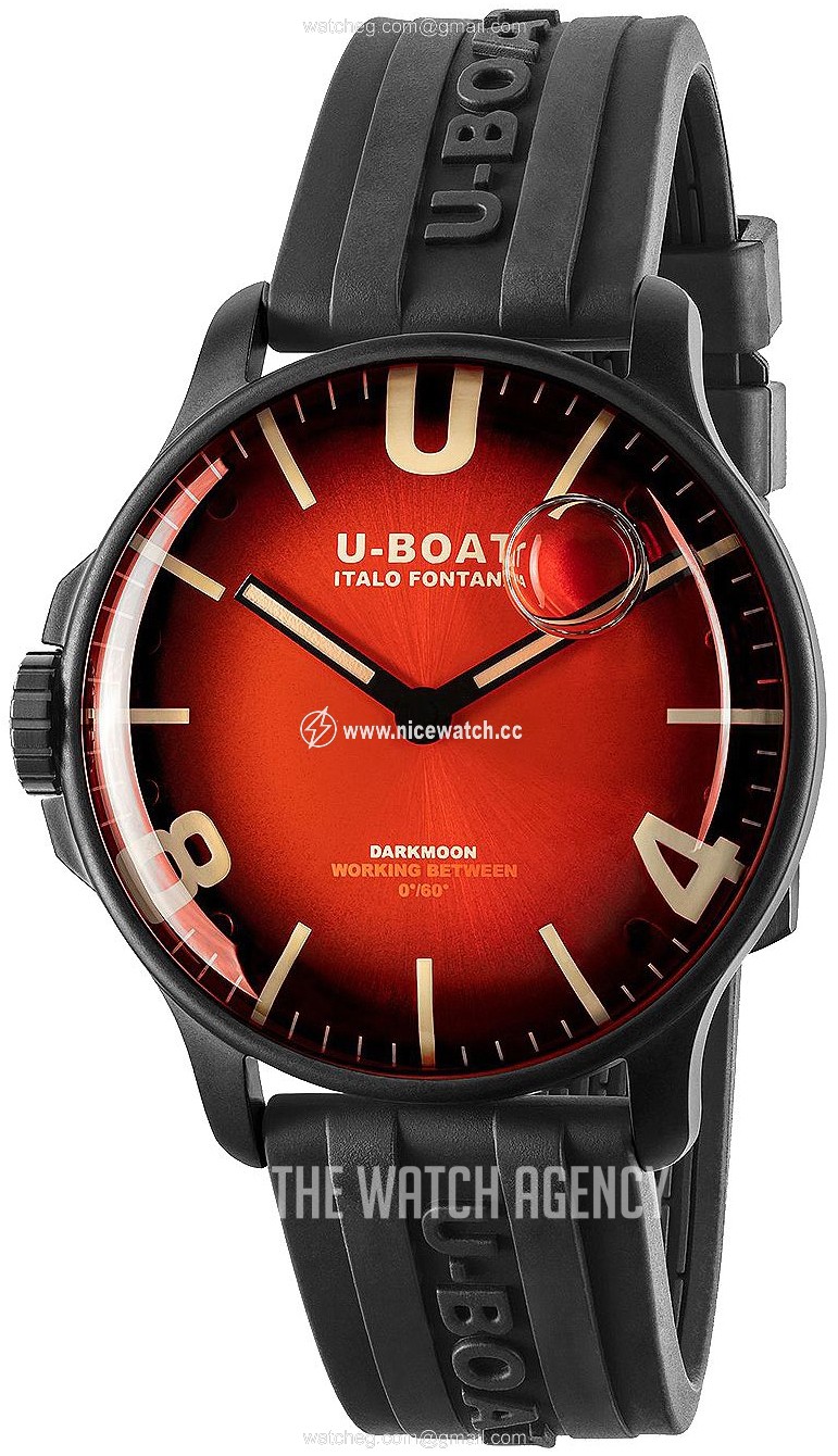U-Boat Darkmoon Quartz (battery powered) Men's dress watch 8697/B