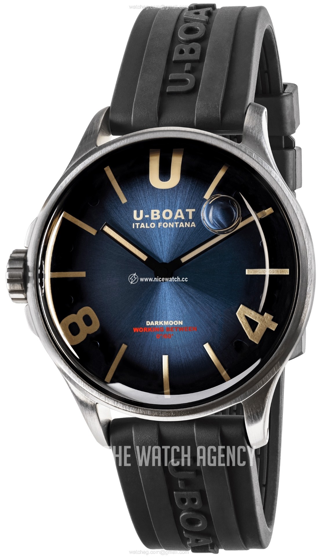 U-Boat Darkmoon Quartz (battery powered) Men's Dress / Sport 9021