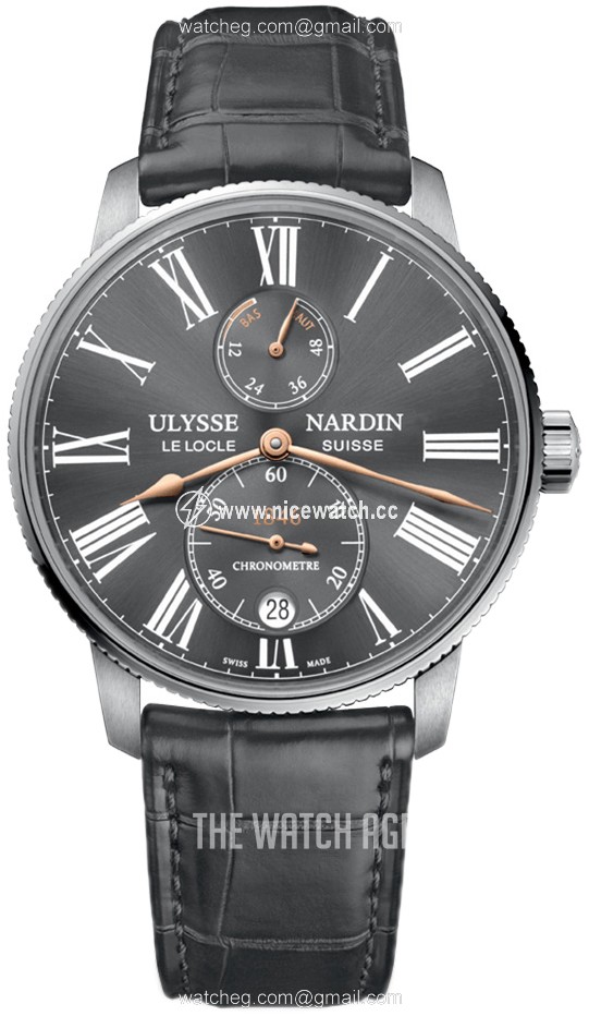 Ulysse Nardin Marine Torpilleur Automatic winding Men's Dress / Sport 1183-310-42-BQ