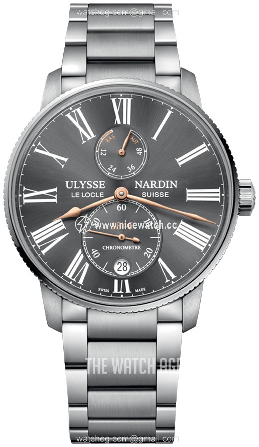 Ulysse Nardin Marine Torpilleur Automatic winding Men's Dress / Sport 1183-310-7M-42-BQ