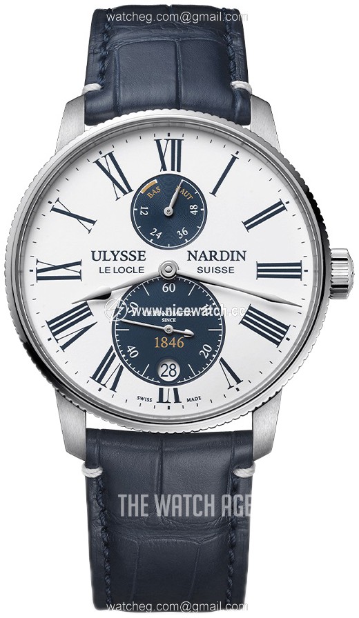 Ulysse Nardin Marine Torpilleur Automatic winding Men's Dress / Sport 1183-310LE-0A-175-1B