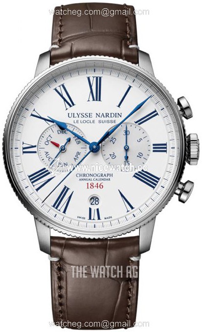 Ulysse Nardin Torpilleur Annual Chronograph Automatic winding Men's Dress / Sport 1533-320LE-0A-175-1A