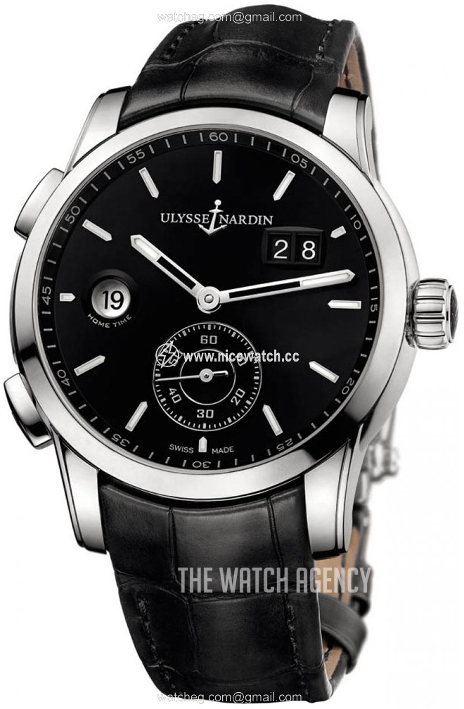 Ulysse Nardin Dual Time Automatic winding Men's dress watch 3343-126-92