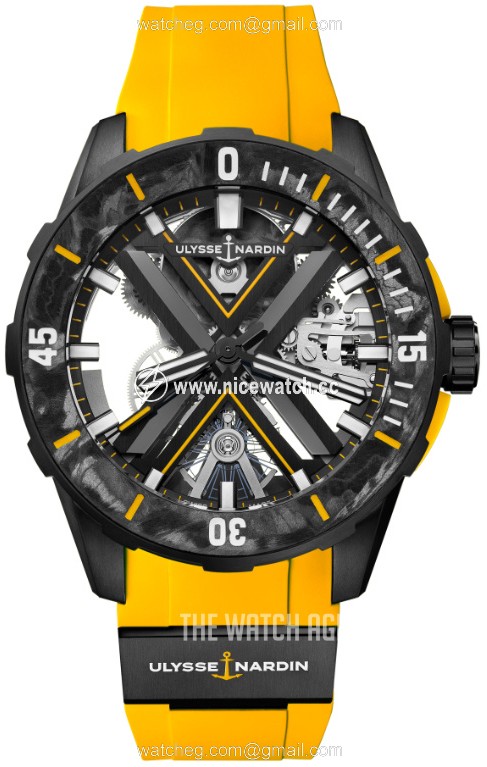 Ulysse Nardin Diver Automatic winding Men's Dress / Sport 3723-170LE-2A-BLACK-3B