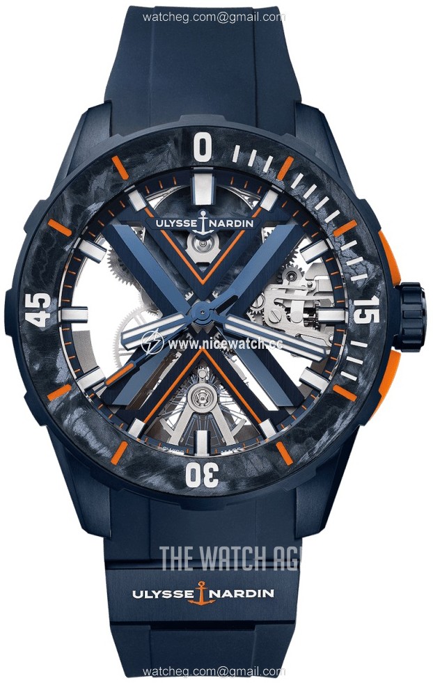 Ulysse Nardin Diver Automatic winding Men's Dress / Sport 3723-170LE-3A-BLUE-3A