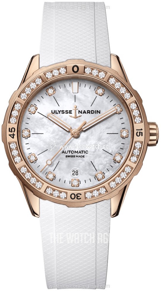 Ulysse Nardin Diver Automatic winding Ladies dress watch 8162-182B1-0A-3A