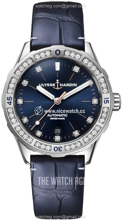 Ulysse Nardin Diver Automatic winding Ladies dress watch 8163-182B-1-13