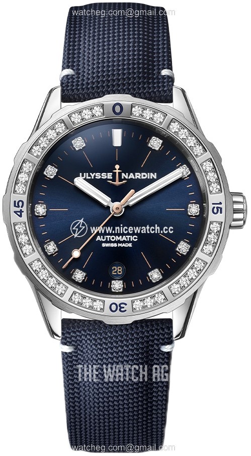 Ulysse Nardin Diver Automatic winding Ladies dress watch 8163-182B-13