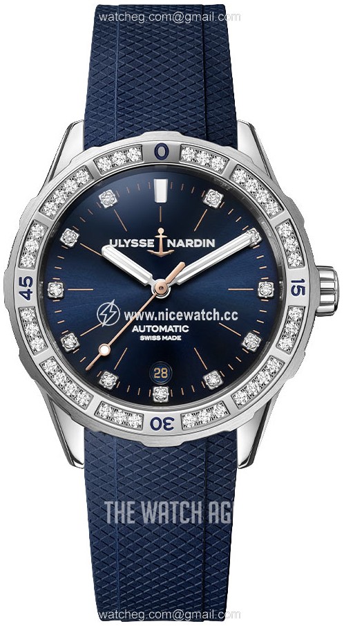 Ulysse Nardin Diver Automatic winding Ladies dress watch 8163-182B-3-13