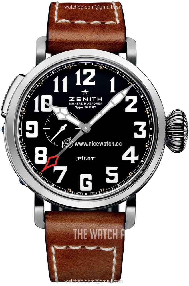 Zenith Pilot Automatic winding Men's Dress/Sport 03.2430.693-21.C723