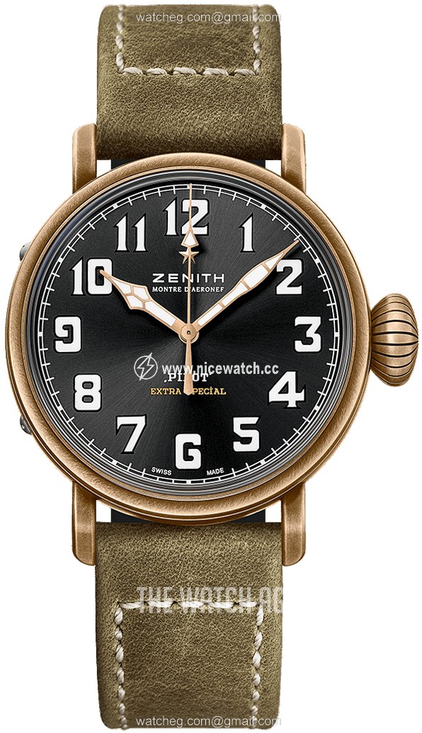 Zenith Pilot Automatic winding Men's dress watch 29.1940.679-21.C800
