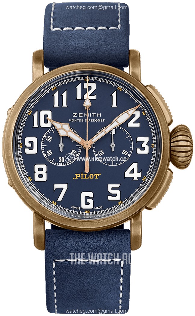 Zenith Pilot Automatic winding Men's Dress / Sport 29.2430.4069-57.C808