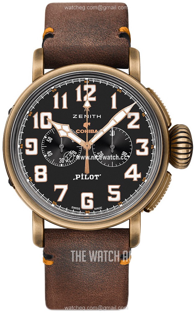 Zenith Pilot Automatic winding Men's Dress / Sport 29.2432.4069-27.C794