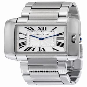 Cartier Tank Anglaise Quartz (battery powered) Ladies dress watch W5310044 nicewatch Watch