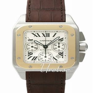 Cartier Santos Santos 100 Automatic winding Men's dress watch W20091X7 nicewatch Watch