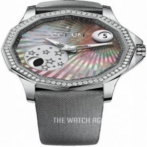 Corum Admirals Cup Legend 38 Mystery Moon Automatic winding Ladies Marine / dress watch 384.101.47-F149 AN01 nicewatch Watch
